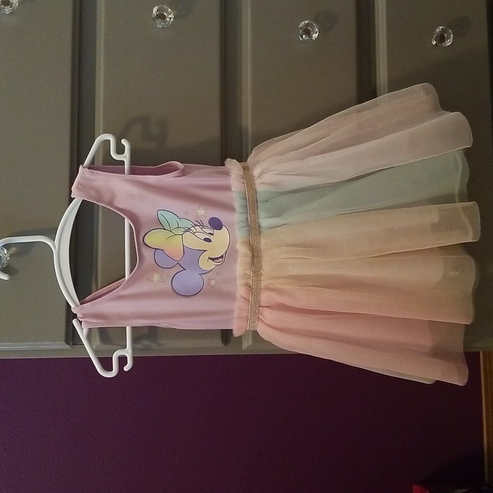Girls Minni Mouse dress